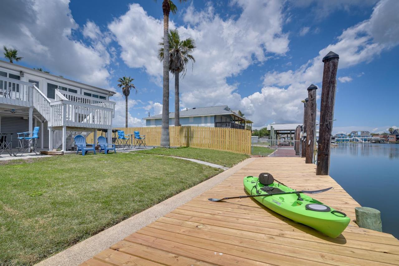 Waterfront Galveston Bay Retreat - 4 Mi To Beach! エクステリア 写真