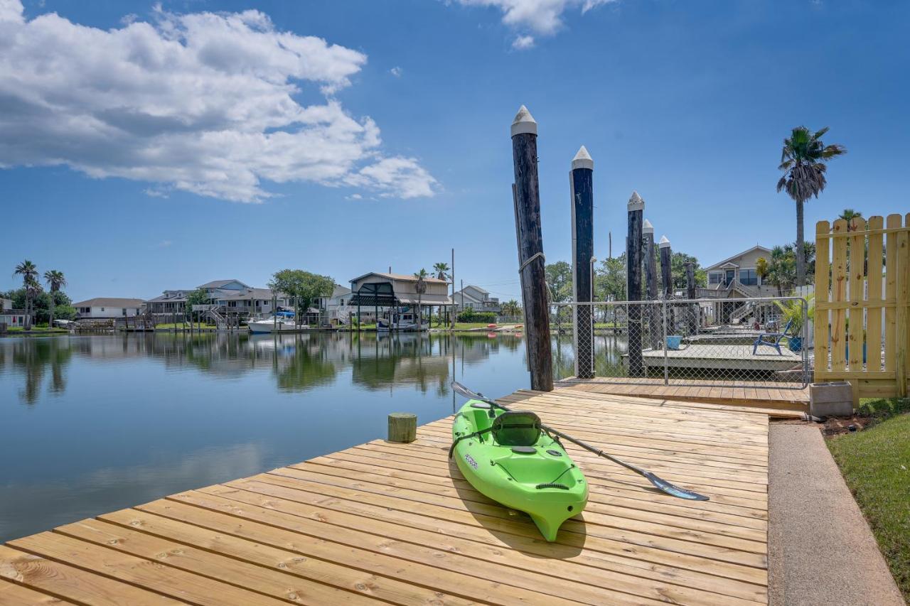 Waterfront Galveston Bay Retreat - 4 Mi To Beach! エクステリア 写真